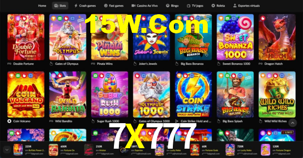 Descubra a Magia dos Jogos de Arcade no 7X777